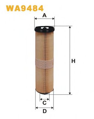 Воздушный фильтр WIX FILTERS WA9484