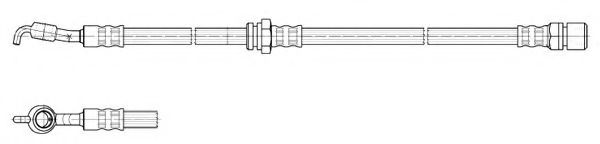 Тормозной шланг CEF 512610