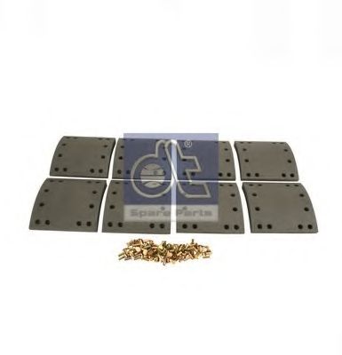 Комплект тормозных башмаков, барабанные тормоза DT 5.92144