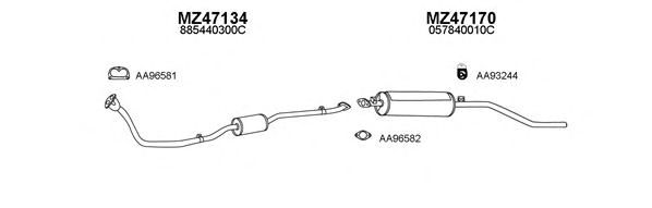 Система выпуска ОГ VENEPORTE 470010