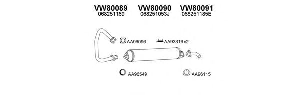 Система выпуска ОГ VENEPORTE 800513