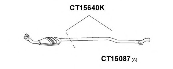 Ремонтная трубка, катализатор VENEPORTE CT15087