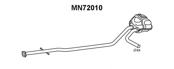 Предглушитель выхлопных газов VENEPORTE MN72010