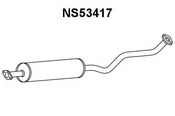 Предглушитель выхлопных газов VENEPORTE NS53417