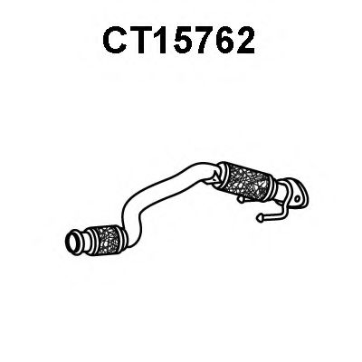 Труба выхлопного газа VENEPORTE CT15762