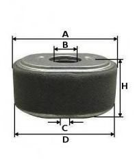 Воздушный фильтр UNIFLUX FILTERS XA2090