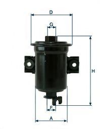 Топливный фильтр UFI 3168500
