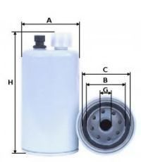 Топливный фильтр UNIFLUX FILTERS XN348