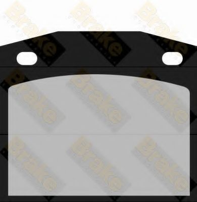 Комплект тормозных колодок, дисковый тормоз REMSA 8310