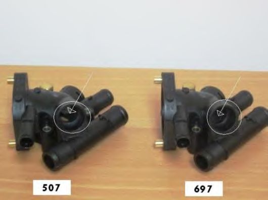 Термостат, охлаждающая жидкость MOTORAD 50782