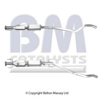 Сажевый / частичный фильтр, система выхлопа ОГ BM CATALYSTS BM11122H