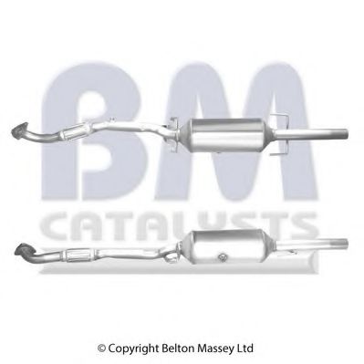 Сажевый / частичный фильтр, система выхлопа ОГ BM CATALYSTS BM11154H