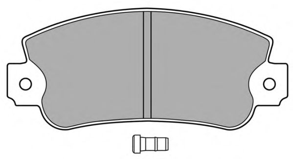 Комплект тормозных колодок, дисковый тормоз FREMAX FBP-0368