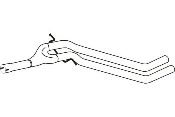 Труба выхлопного газа FENNO 1331