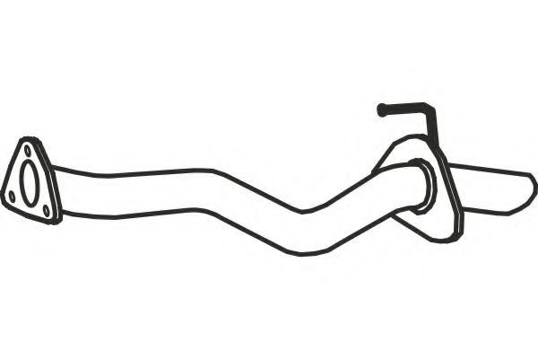 Труба выхлопного газа FENNO 2755