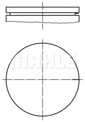 Поршень PERFECT CIRCLE 56 03658 0