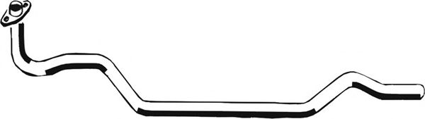 Труба выхлопного газа ASMET 05.083