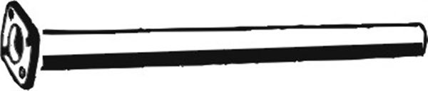 Труба выхлопного газа ASMET 23.008