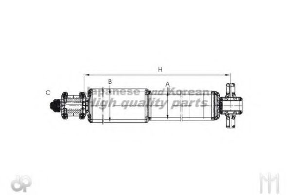 Амортизатор ASHUKI C330-34I
