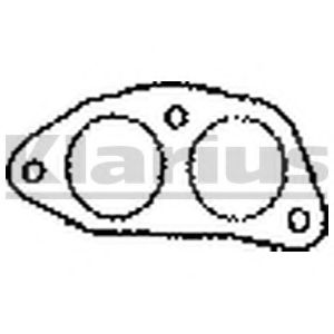 Прокладка, труба выхлопного газа KLARIUS 410210