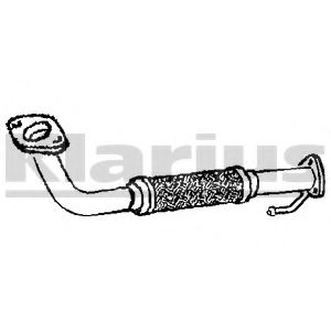 Труба выхлопного газа KLARIUS 301443