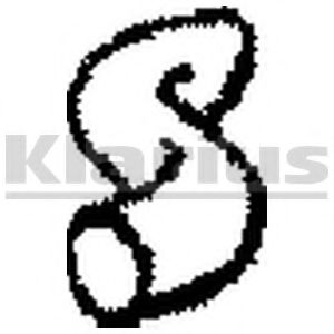 Труба выхлопного газа KLARIUS JR265B