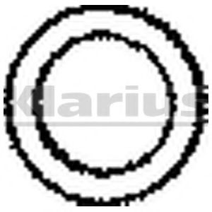 Прокладка, труба выхлопного газа KLARIUS PGG31