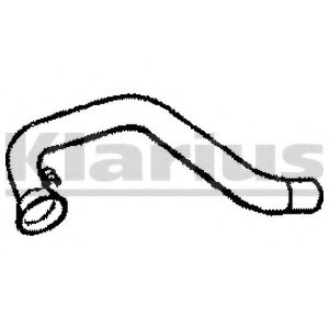 Труба выхлопного газа WALKER 01700