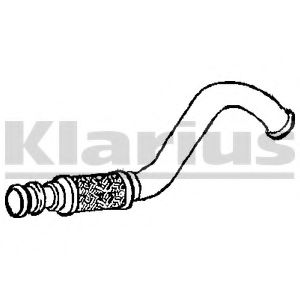 Труба выхлопного газа KLARIUS CN572B