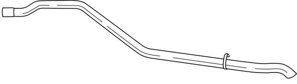 Труба выхлопного газа SIGAM 11710