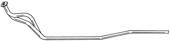 Труба выхлопного газа WALKER 07955