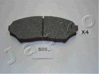 Комплект тормозных колодок, дисковый тормоз JAPKO 50505