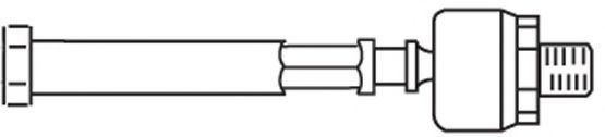 Осевой шарнир, рулевая тяга FRAP 2341