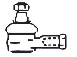 Наконечник поперечной рулевой тяги FRAP 1008