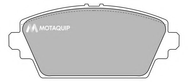 Комплект тормозных колодок, дисковый тормоз MOTAQUIP LVXL1005