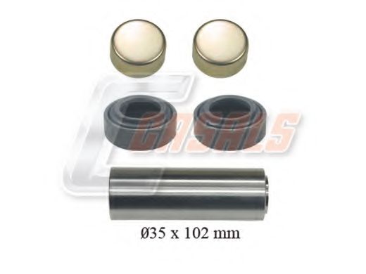 Ремкомплект, тормозной суппорт CASALS MD523