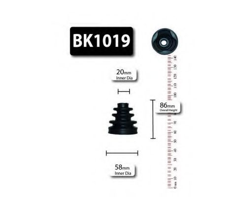 Комплект пылника, приводной вал SHAFTEC BK1019