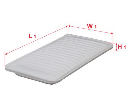 Воздушный фильтр SAKURA  Automotive A1225