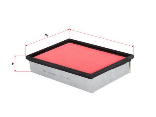 Воздушный фильтр SAKURA  Automotive A-1753