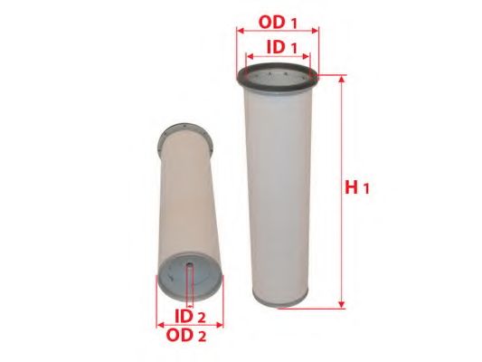 Воздушный фильтр SAKURA  Automotive A-7102