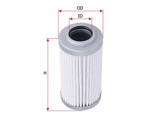 Фильтр, Гидравлическая система привода рабочего оборудования SAKURA  Automotive H-7105