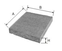 Фильтр, воздух во внутренном пространстве GOODWILL AG 271 CFC