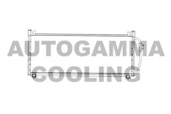 Конденсатор, кондиционер AUTOGAMMA 102787