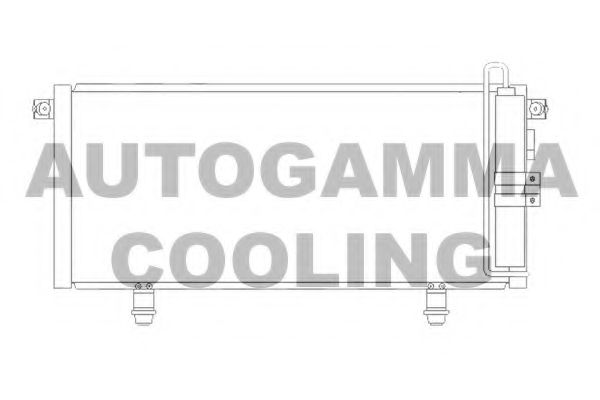Конденсатор, кондиционер AUTOGAMMA 105083