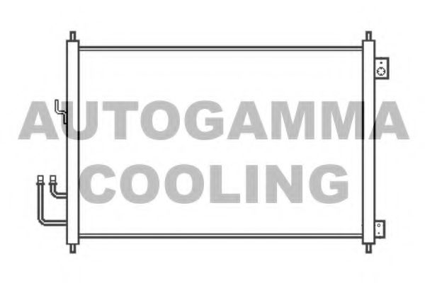 Конденсатор, кондиционер AUTOGAMMA 105461