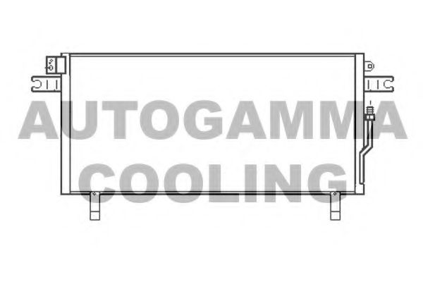 Конденсатор, кондиционер AUTOGAMMA 107019