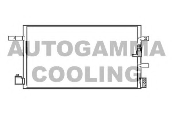 Конденсатор, кондиционер AUTOGAMMA 107287