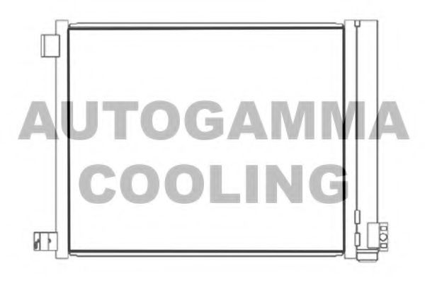 Конденсатор, кондиционер AUTOGAMMA 107434