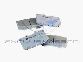 Комплект тормозных колодок, дисковый тормоз MDR MFP-2268