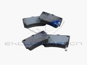Комплект тормозных колодок, дисковый тормоз MDR MRP-2592